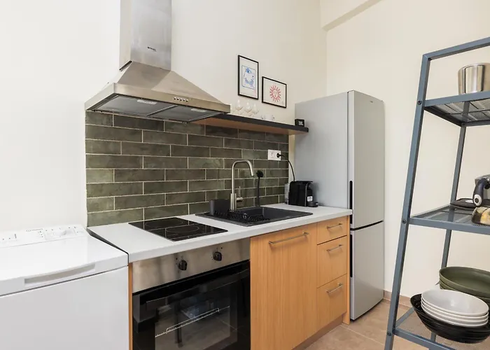 Japandi Style Flat In Center * سالونيك
